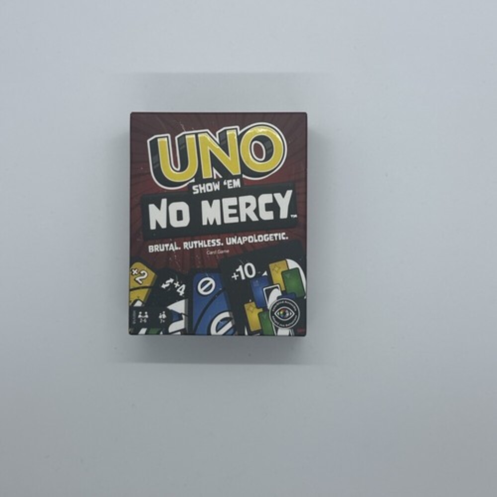 Mattel UNO Show em No Mercy Card Game * New